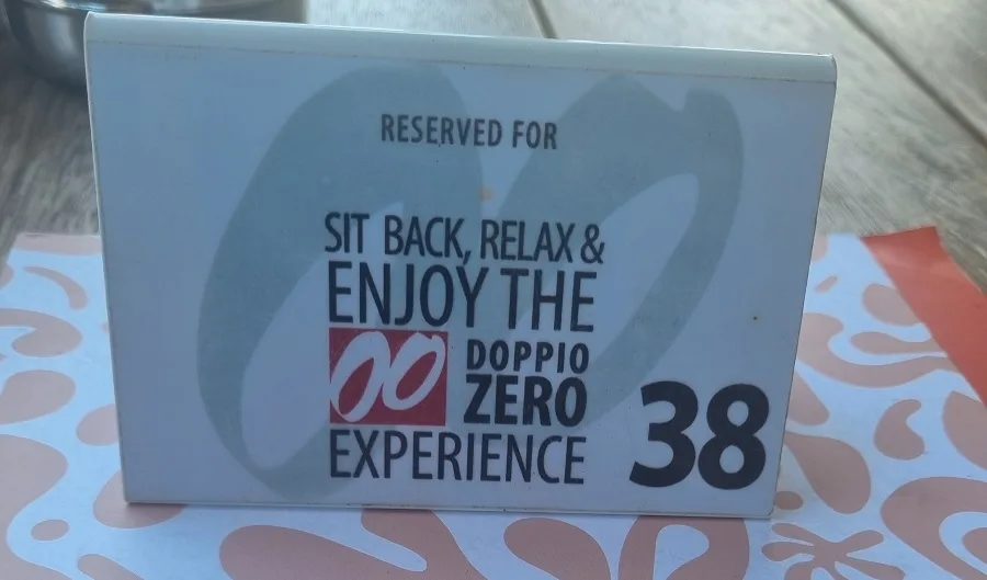 doppio zero PE review food breakfast details important service