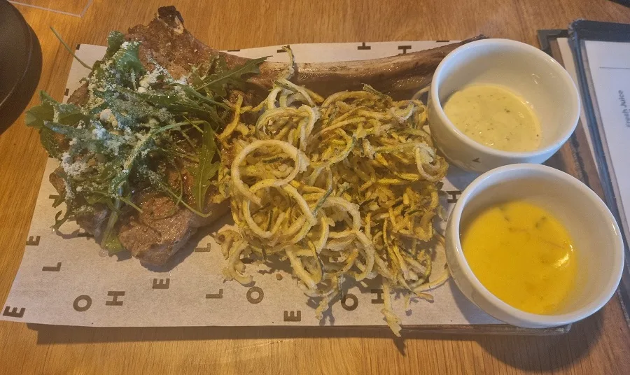Hello! It's Me Boardwalk Mall review food ribeye steak