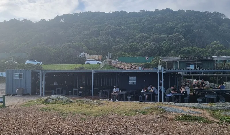 Tsitsikamma Cattle Baron Storms River Mouth review food fish calamari prawns