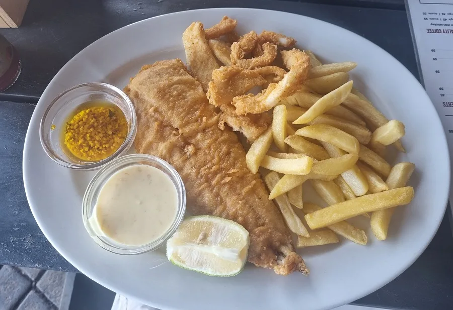 Cattle Baron Tsitsikamma storms river fish chips calamari seafood review