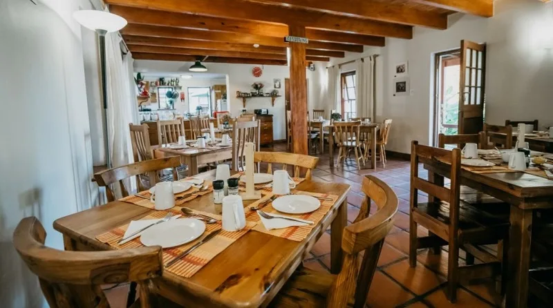 The Village Lodge breakfast area